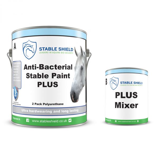 Stable Shield Dual Antibacterial paint and mixer